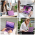 Typecase Touch Keyboard Case with Trackpad for iPad Air 5th Gen (10.9-inch, 2022): 360° Rotatable - 11 Colors Backlight - Wireless Keyboard with Pencil Holder for iPad Air 5th & 4th Gen